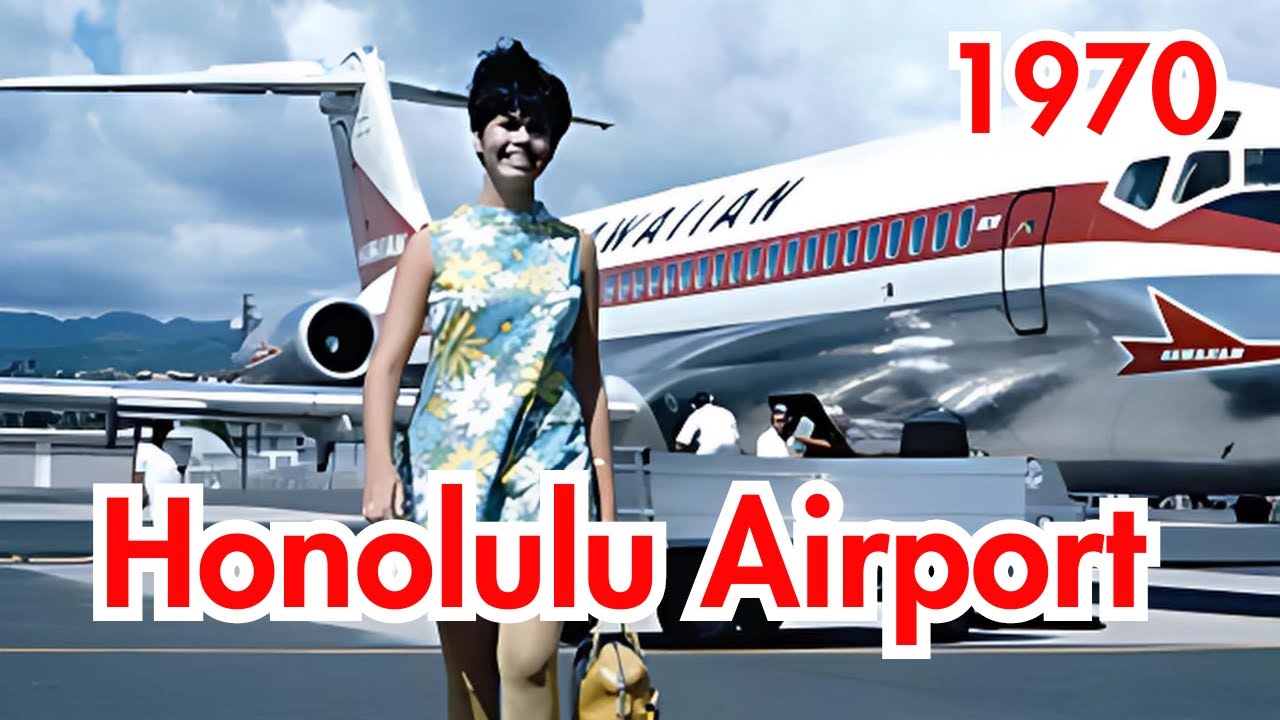 1970 Honolulu International Airport 🇺🇸 #honolulu #vintage #1970s #honoluluhawaii #honoluluairport