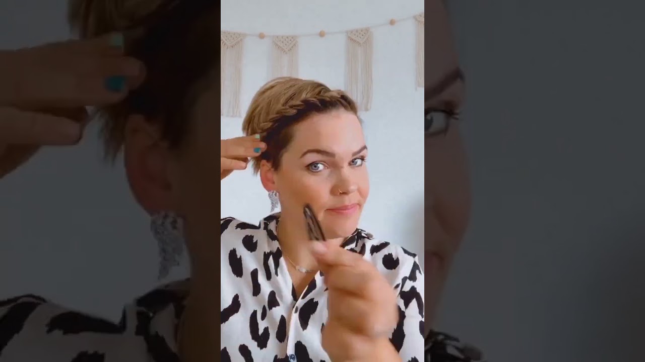 Amazing Short pixie French Hairstyling Tutorial #2023