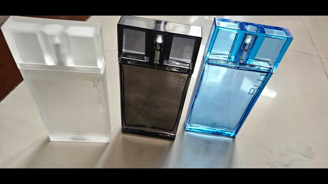 Ajmal Shiro/Kuro/Blu Fragrances (Final Thoughts)