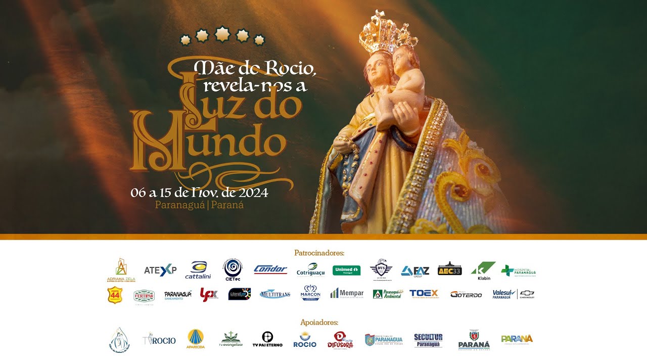 [AO VIVO] Procissão de Retorno às 19h - 211ª Festa Estadual de Nossa Senhora do Rocio 2024