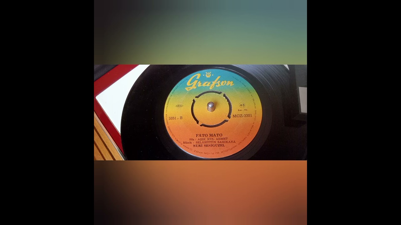 Nuri SESİGÜZEL..    FATO MATO 45,lik,plak orjinal kayit