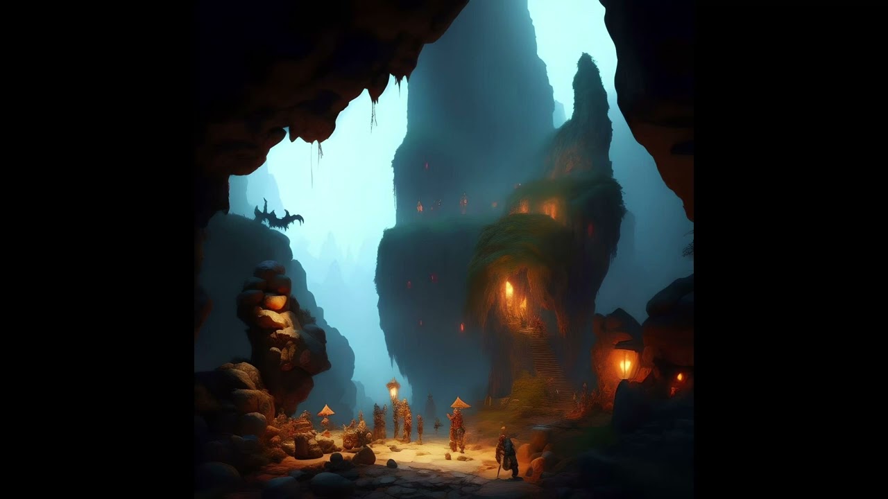 Music for D&D or other role playing games - Spooky Cave
