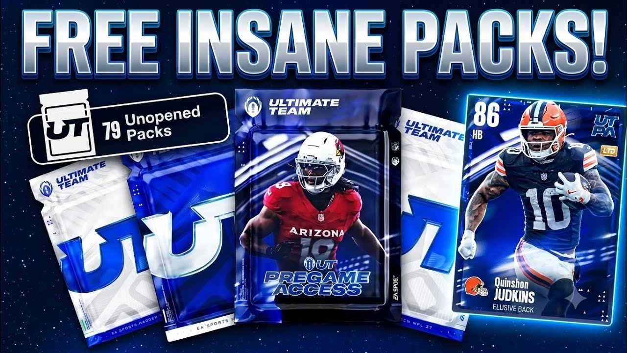 НОВИНКА: Я ОТКРЫЛ 79 БЕСПЛАТНЫХ НАБОРОВ! MADDEN 27 ULTIMATE TEAM!