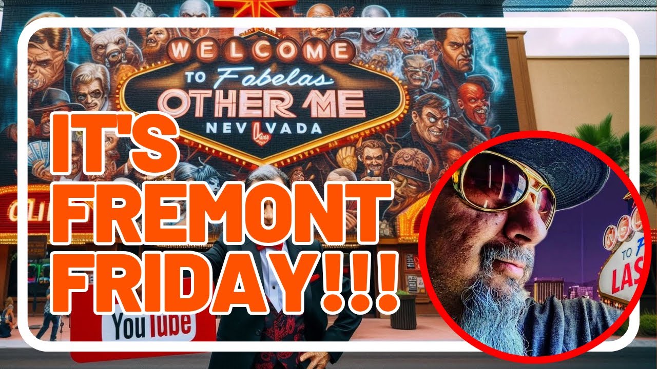 First Friday On Fremont Street LAS VEGAS! - All The Crazy IRL