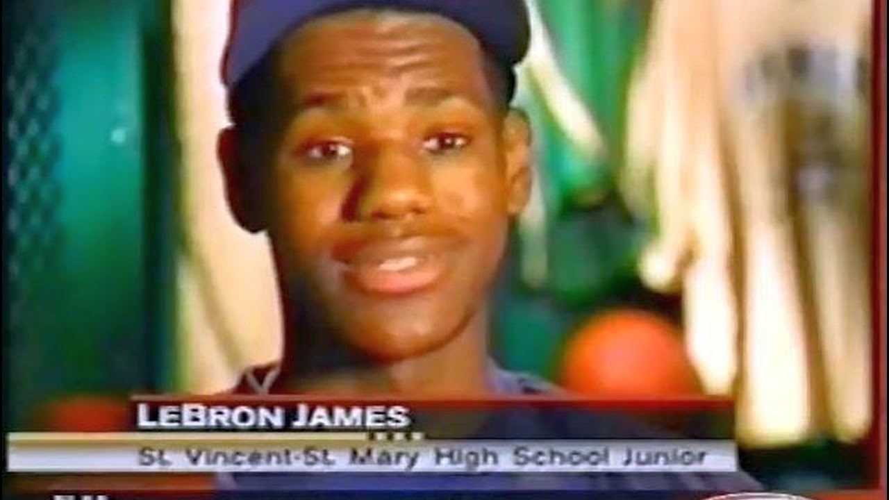 17 y/o LeBron James in 2002 talks his future (Feature Interview clips on SportsCenter)