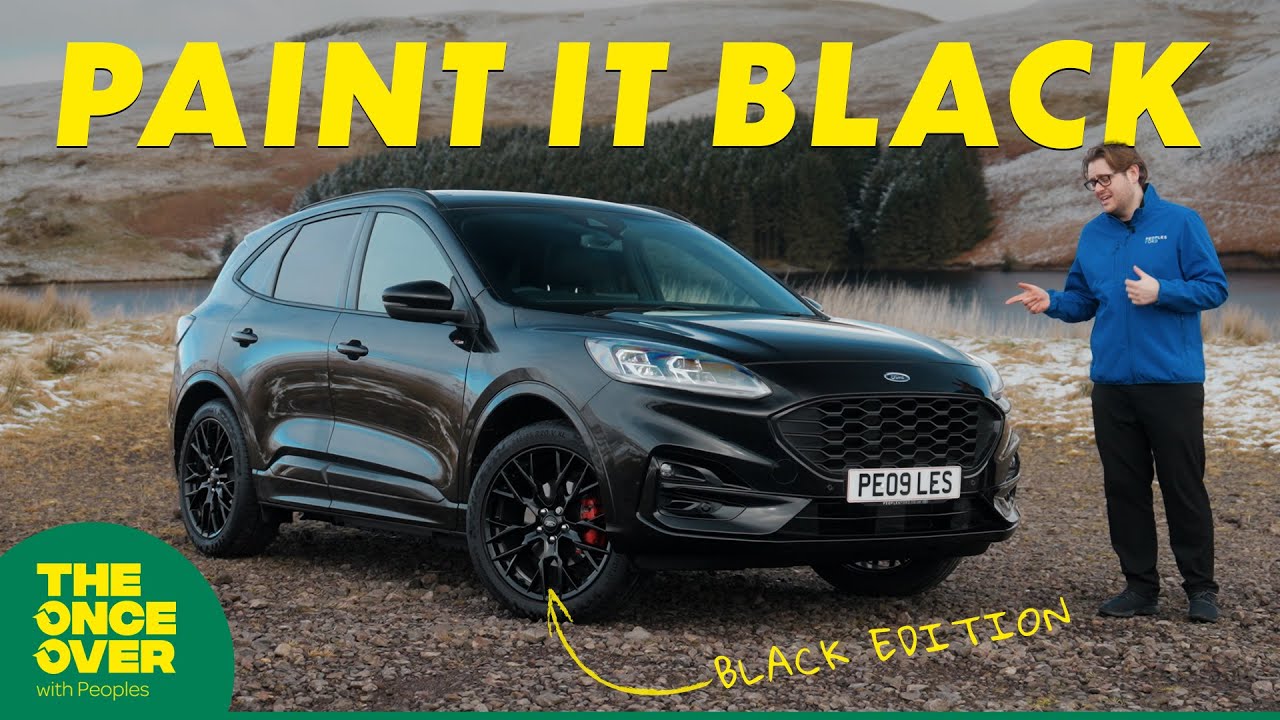 Элегантный и стильный: Ford Kuga Black Edition | The Once Over