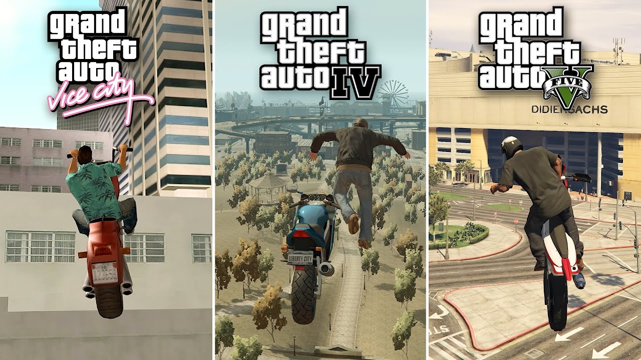 BIKE LOGIC IN EVERY GTA GAMES (2001-2024) #10