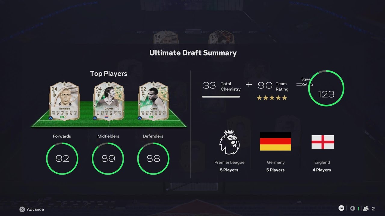 Crazy 123 Draft In FC26
