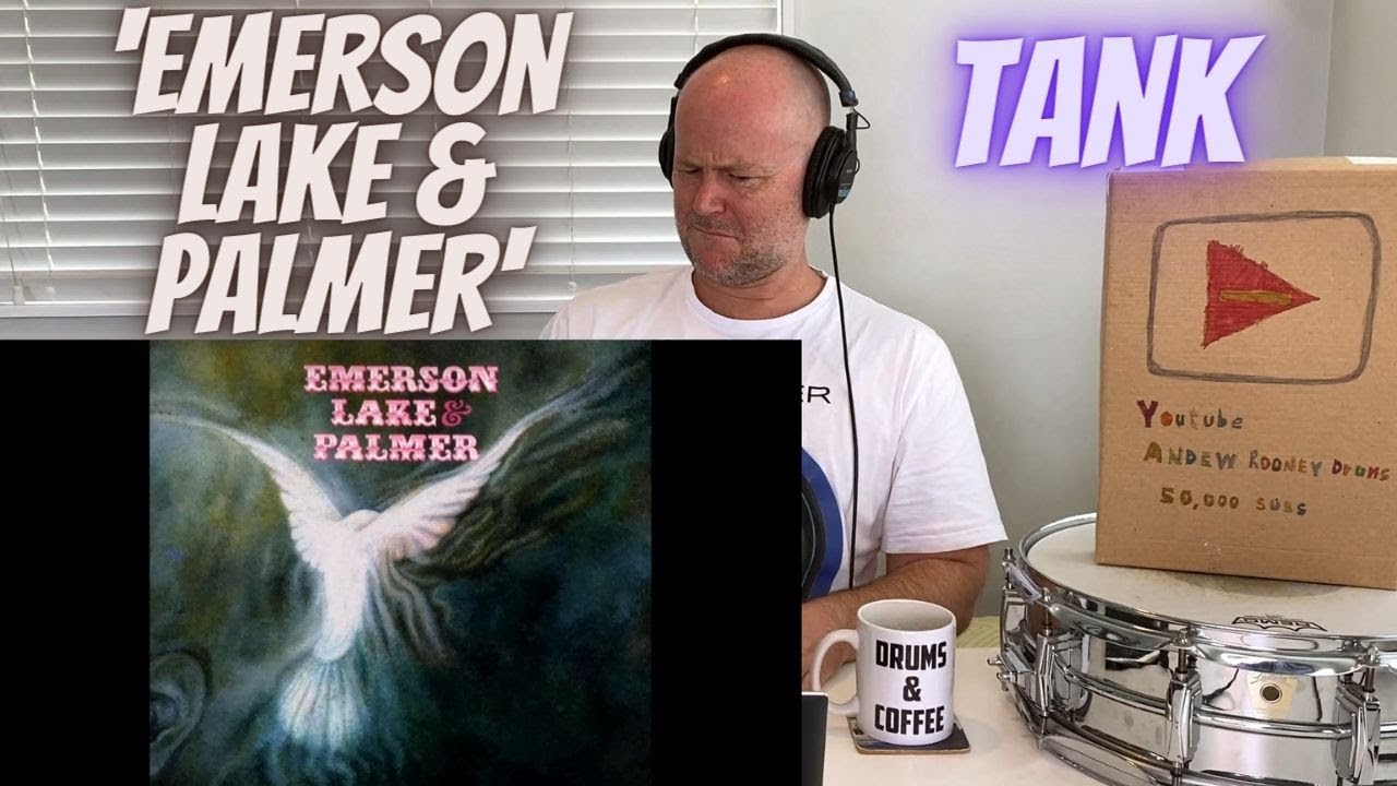 Drum Teacher Reacts: 'TANK' - Emerson, Lake & Palmer