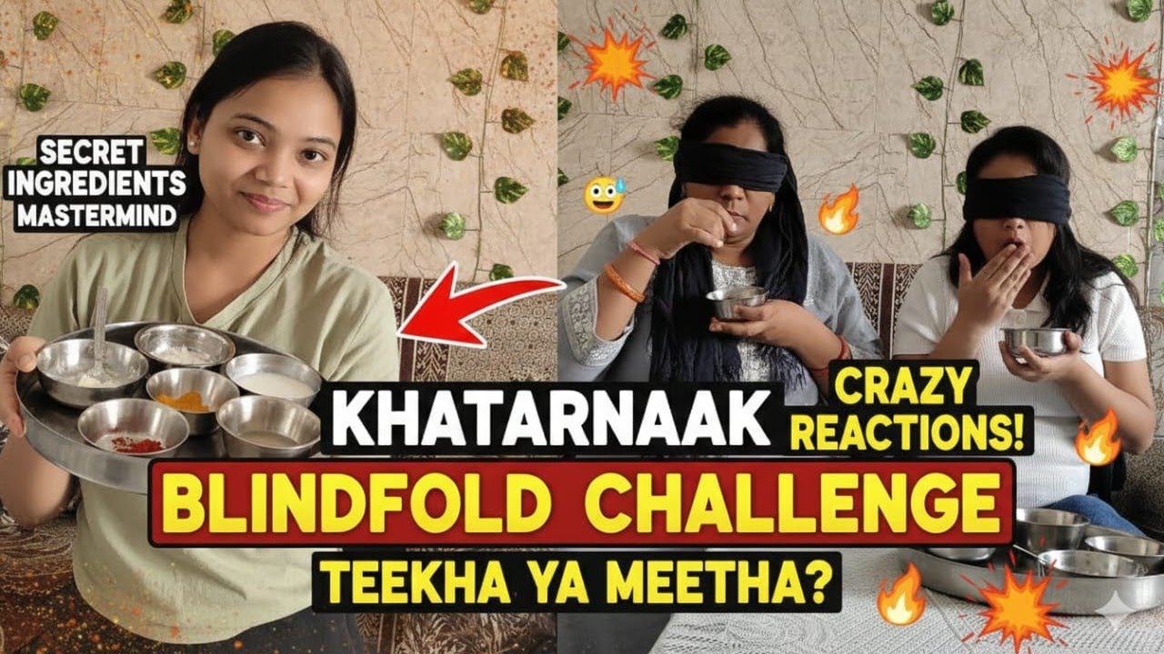 Blindfold Test | Can We Guess l Extreme Blindfold Testing Challenge The Ultimate Blindfold Challenge