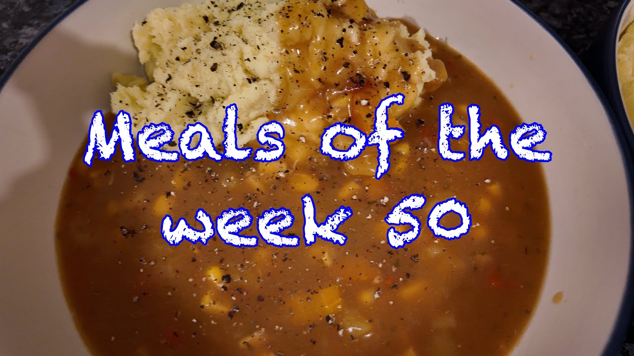 Meals of the week 