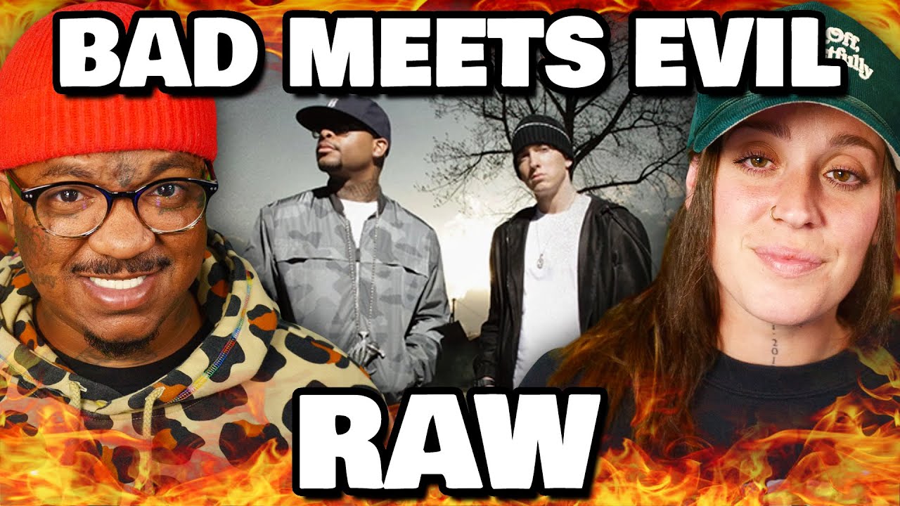 THIS IS CRAZY! 😱 | Bad Meets Evil - RAW | Reaction