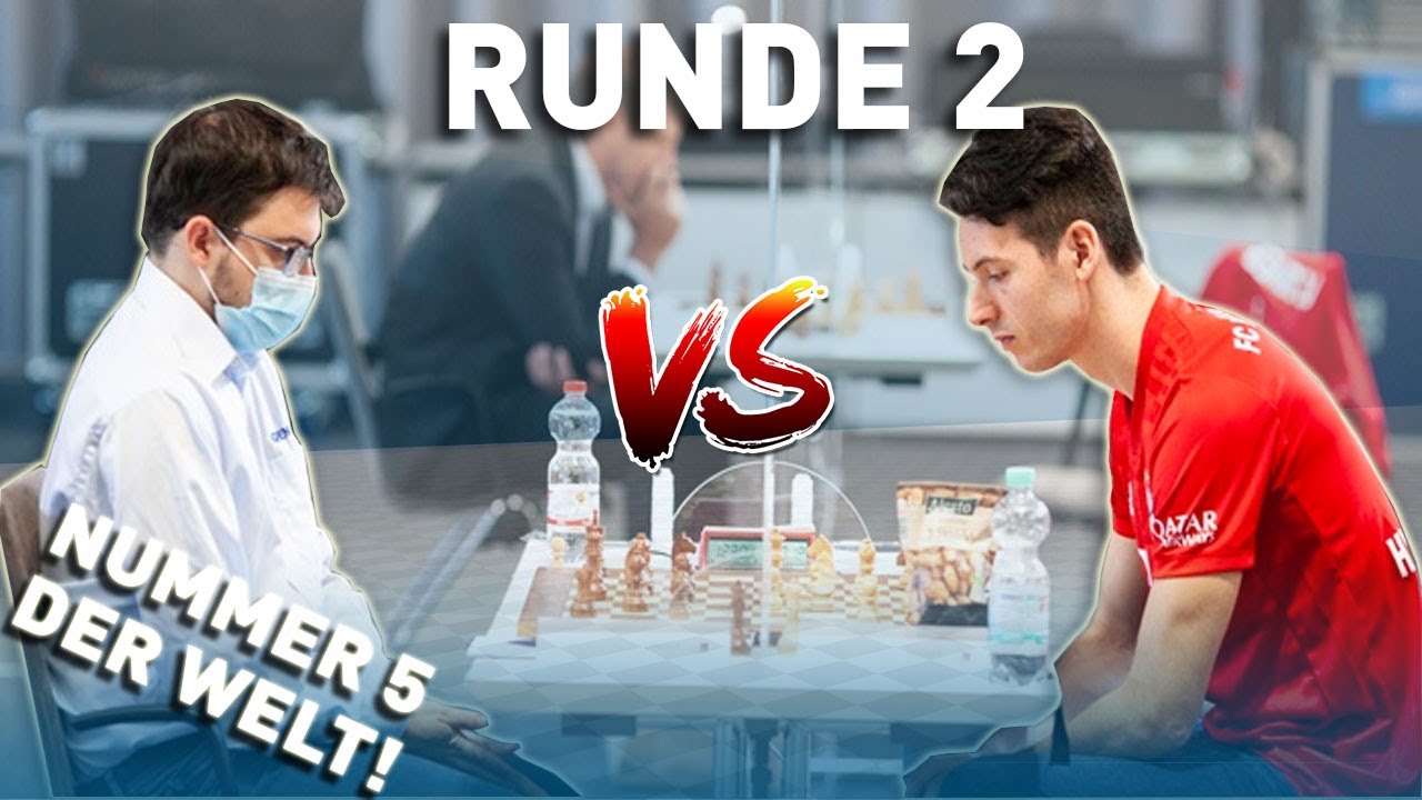 GM Huschenbeth vs. GM Vachier-Lagrave || Schachbundesliga 2020