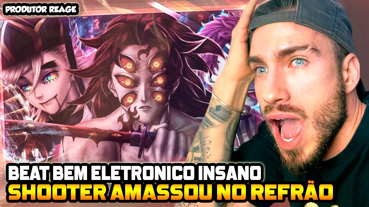 ♪ Akaza, Douma e Kokushibo | Eclipse Carmesim | AniRap (REACT, ANÁLISE)