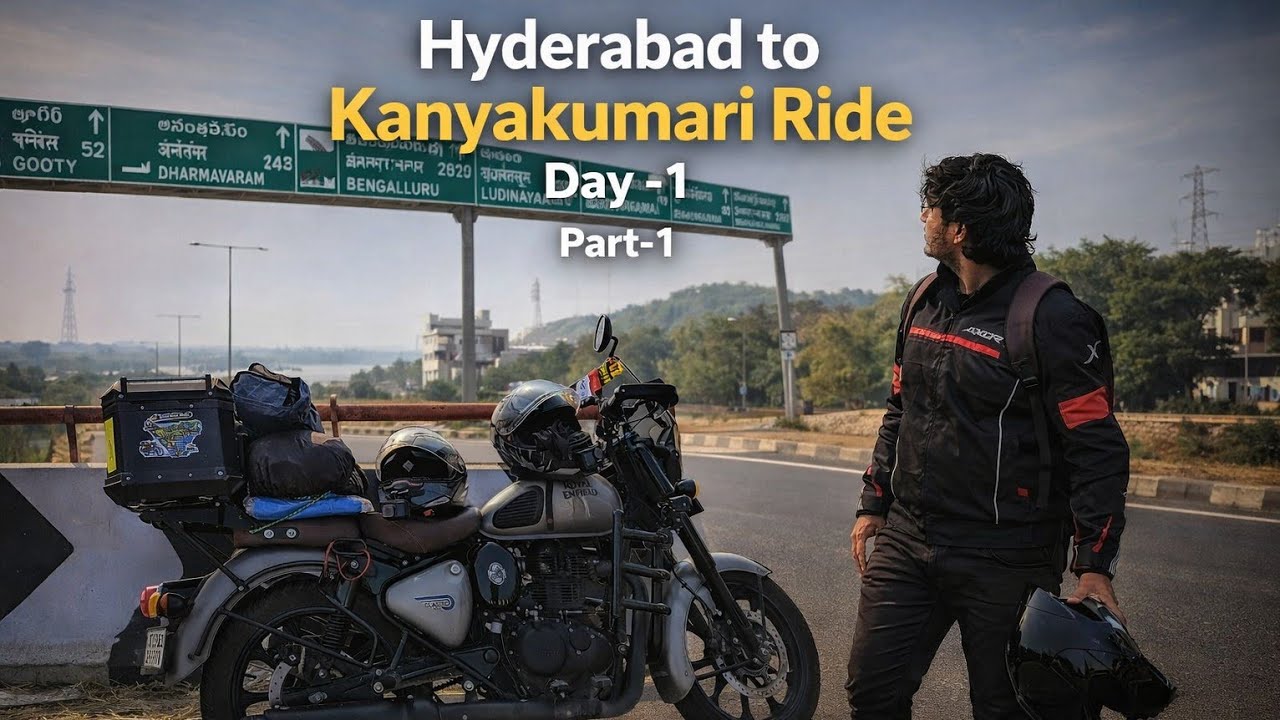 HYDERABAD TO KANYAKUMARI || EPISODE - 1 || SOUTH INDIA || TELANGANA ANDHRA PRADESH KARNATAKA ||