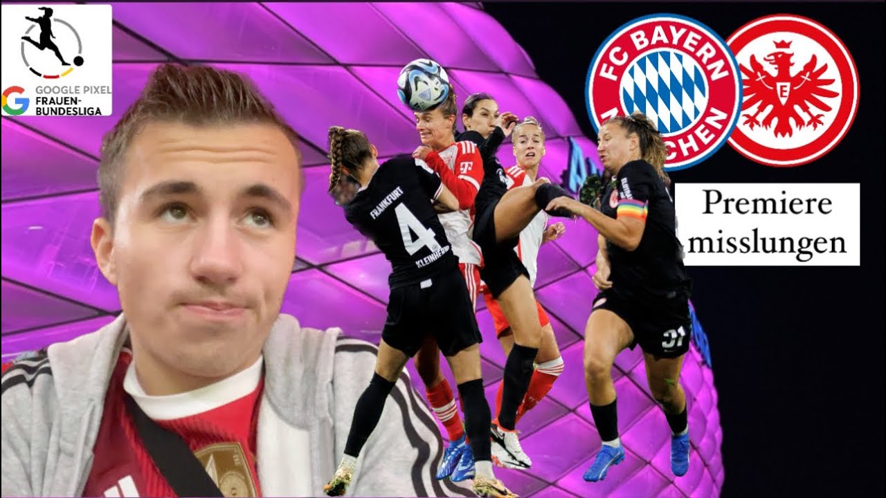 Bundesliga Premiere in der Allianz Arena | FC Bayern - Eintracht Frankfurt | Frauen Bundesliga |
