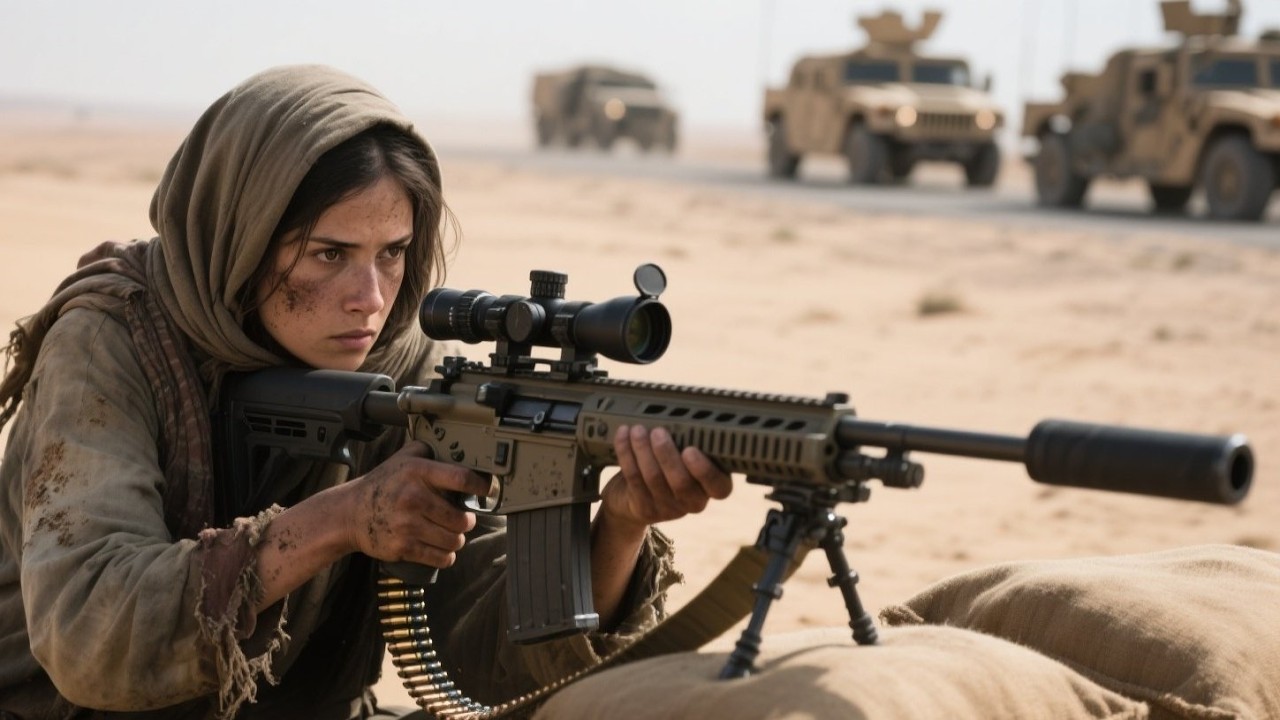 Posing as a Refugee, She Turned Out to Be the Sniper Who Saved the Convoy | Emotional Stories