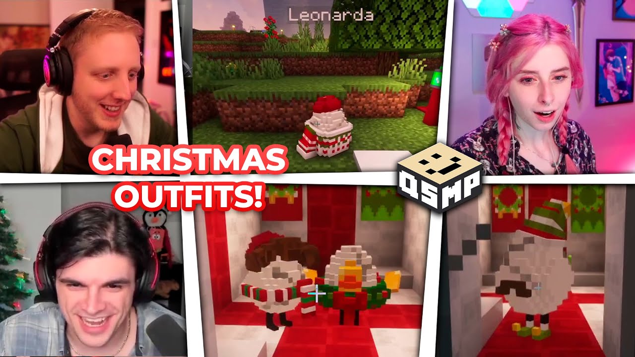 REACTIONS TO THE EGG'S CHRISTMAS COSTUMES (UPDATED) | QSMP | KARMA EXTRA