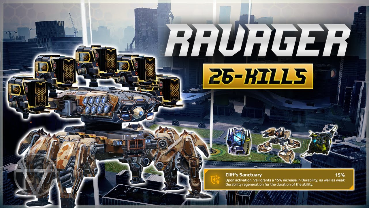 [WR] 🔥 5x UE Tulumbas RAVAGER (26 Kills) – Mk3 Gameplay | War Robots