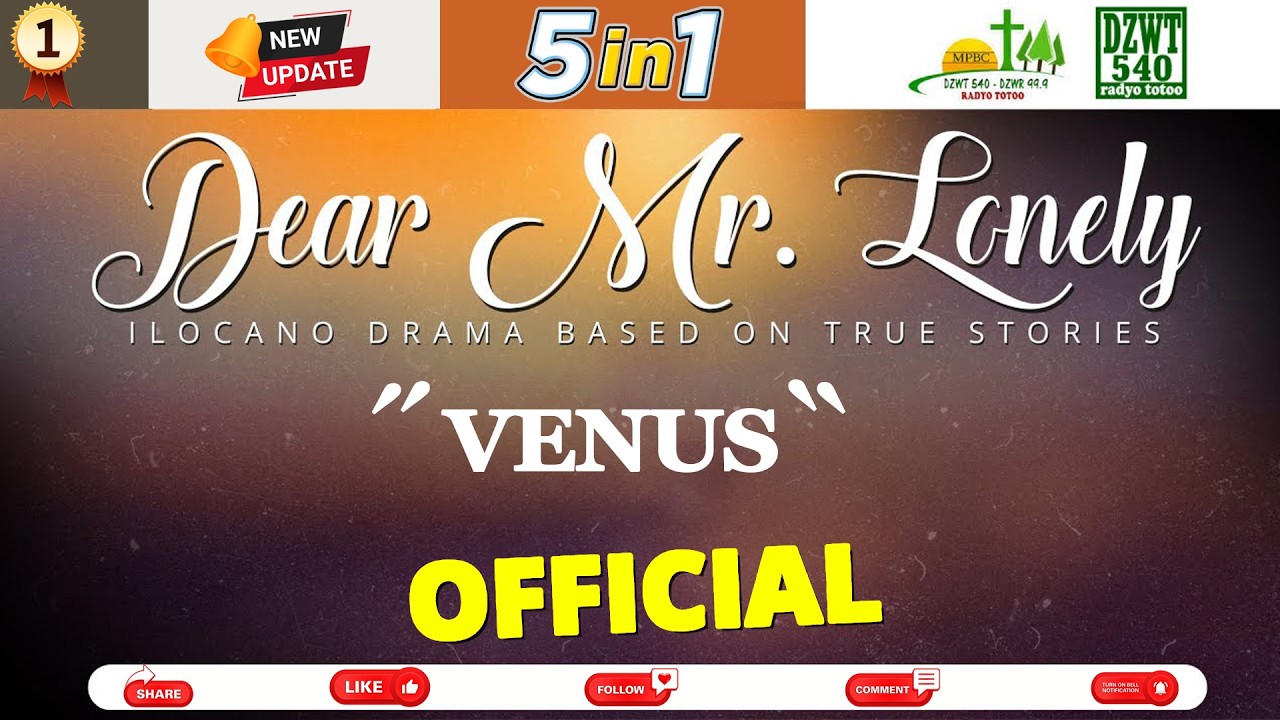Dear Mr. Lonely - RVENUS | New Update 5IN1 | Ferbuary 9.2026 | #dearmrlonelyaudio