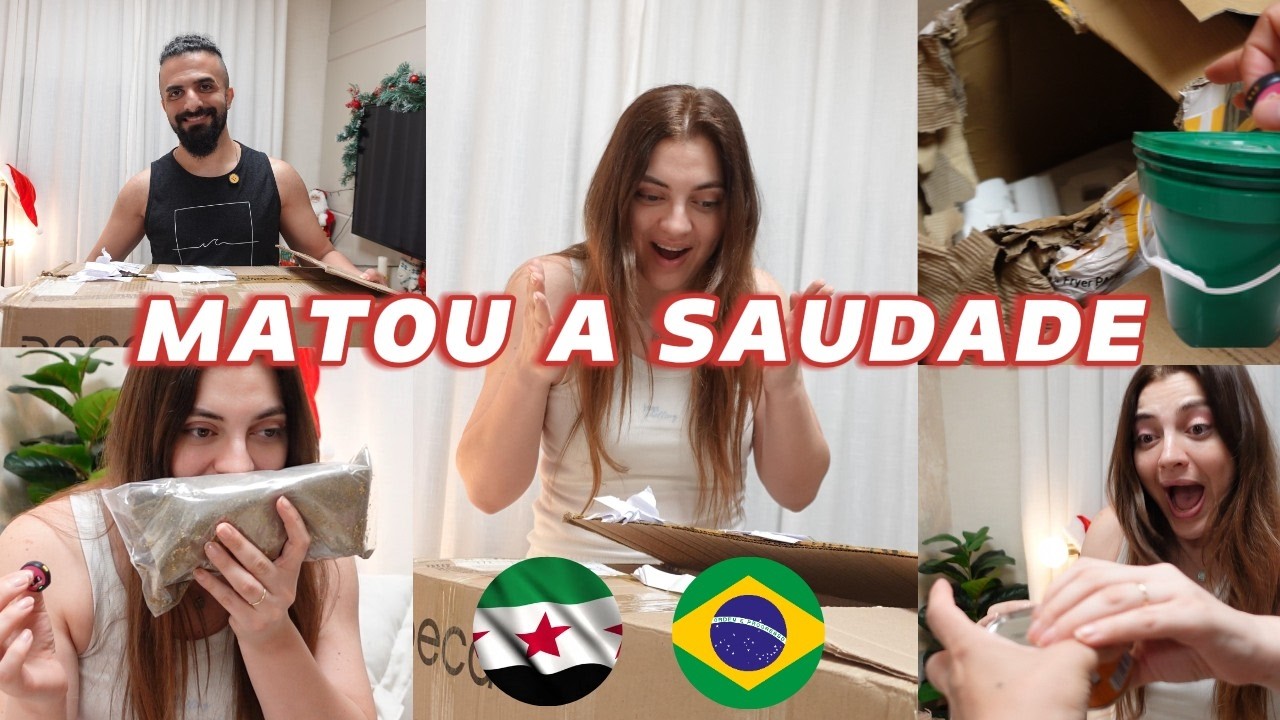 Gringa Síria Sente o Cheiro da Infância no BRASIL 😭