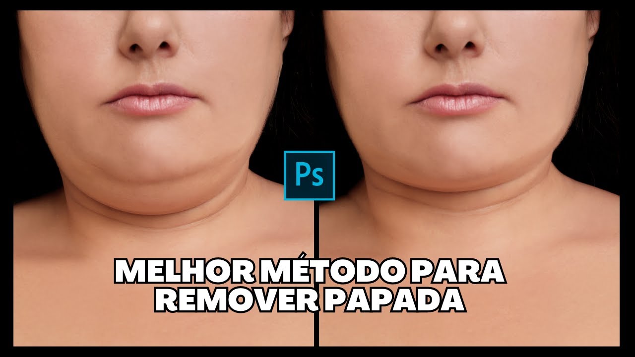 Como remover papada no Photoshop