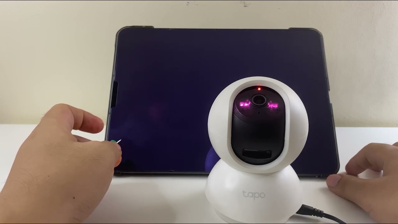 How to reset TAPO CCTV camera C200