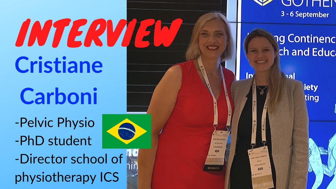 Interview Cristiane Carboni | Brazilian pelvic physiotherapist