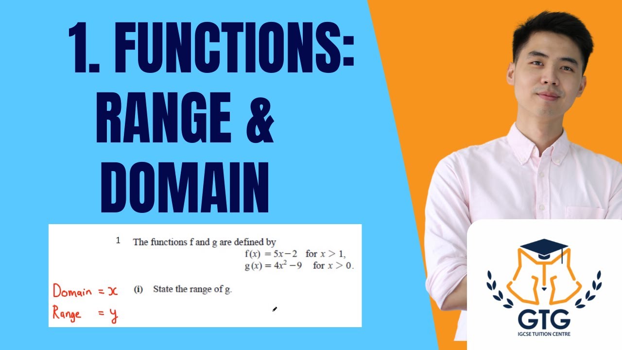 1  Function Range and Domain