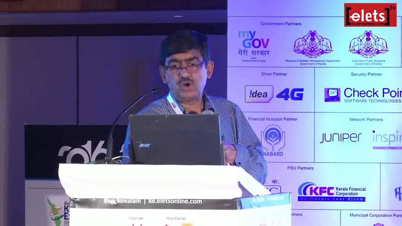 elets KE Kovalam - Sanjeev Gupta, Additional Chief Secretary, Department of IT...