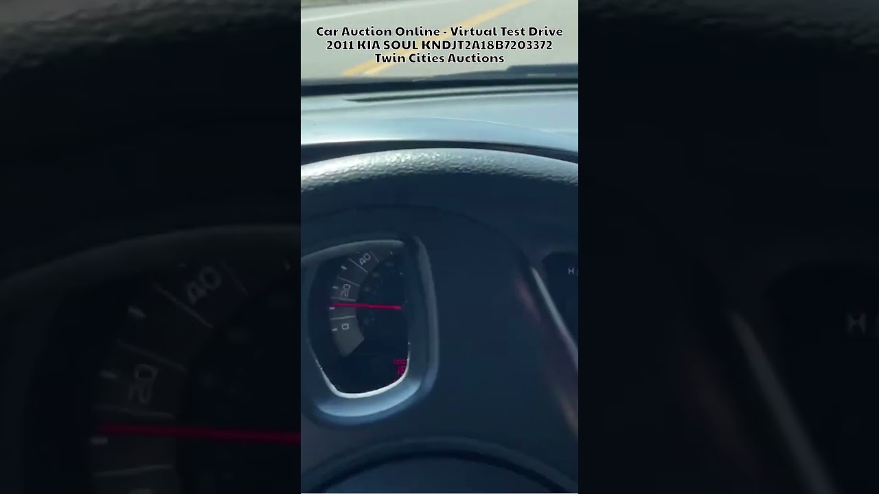 Car Auction Online - Virtual Test Drive 2011 KIA SOUL KNDJT2A18B7203372 Twin Cities Auctions