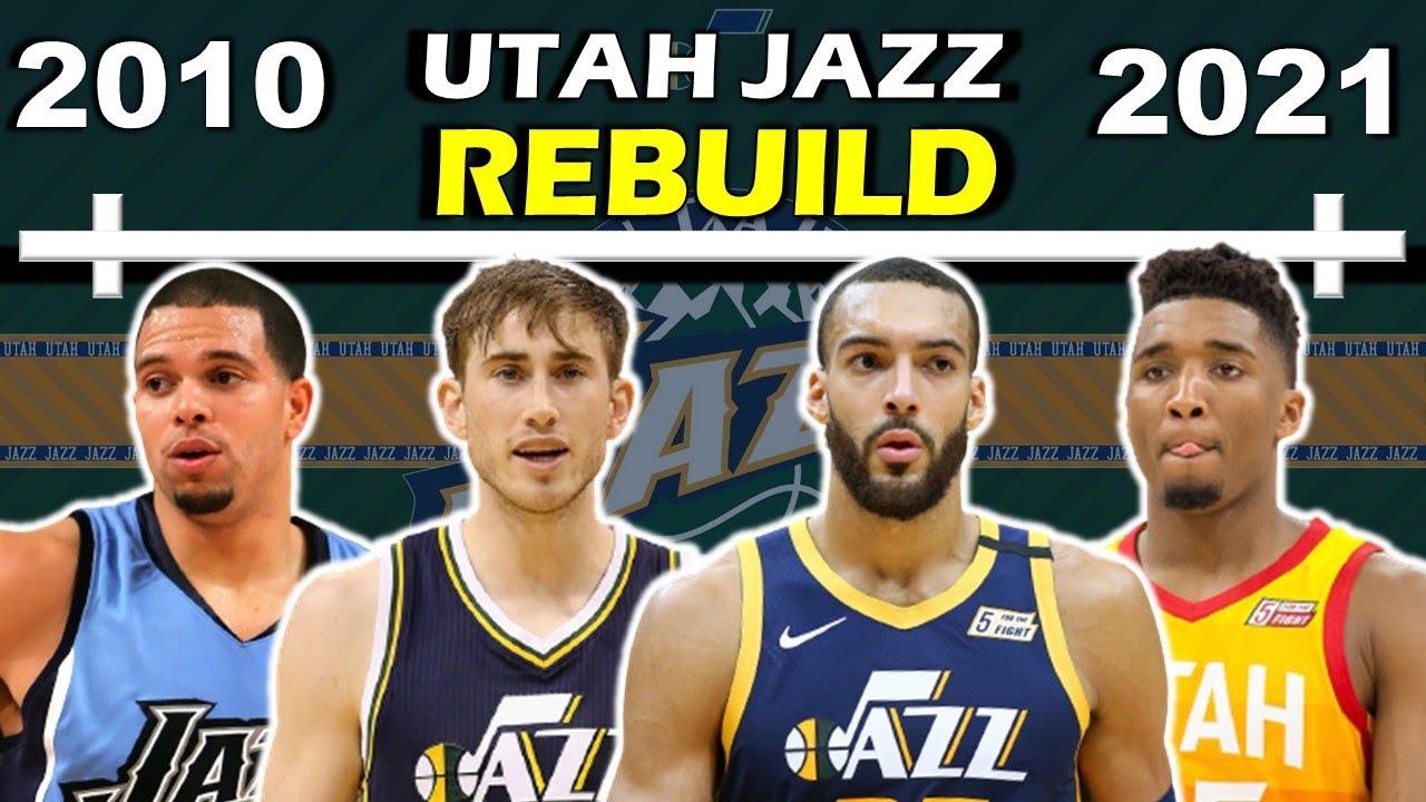 Timeline of the UTAH JAZZ' REBUILD from DERON to DONOVAN