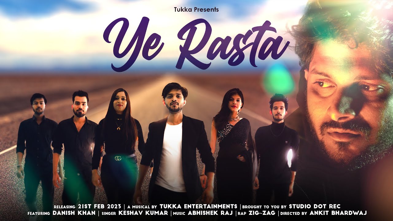 Ye Rasta Official Teaser | Ft . Danish Khan @tukkadanish | Full Song 21 February 6 PM