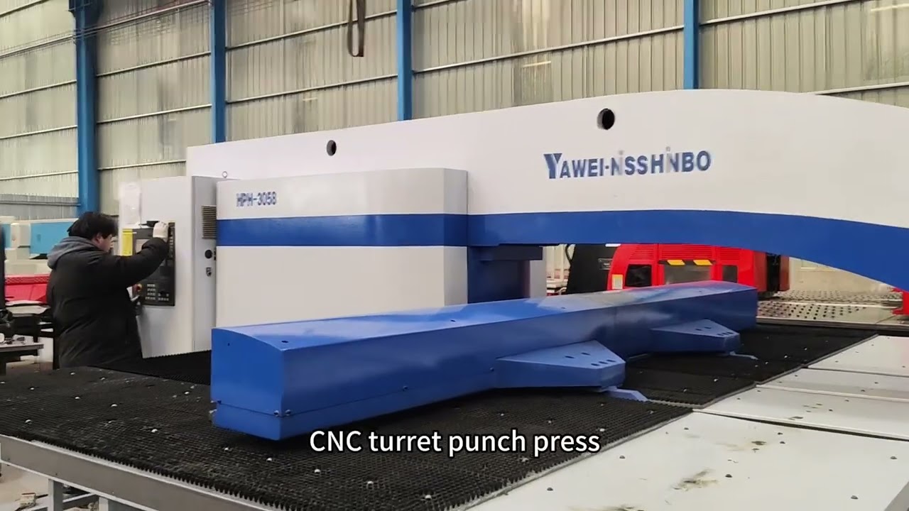 Sell Used YAWEI HPH-3058 CNC Punch Press CNC Turret Punch  Press