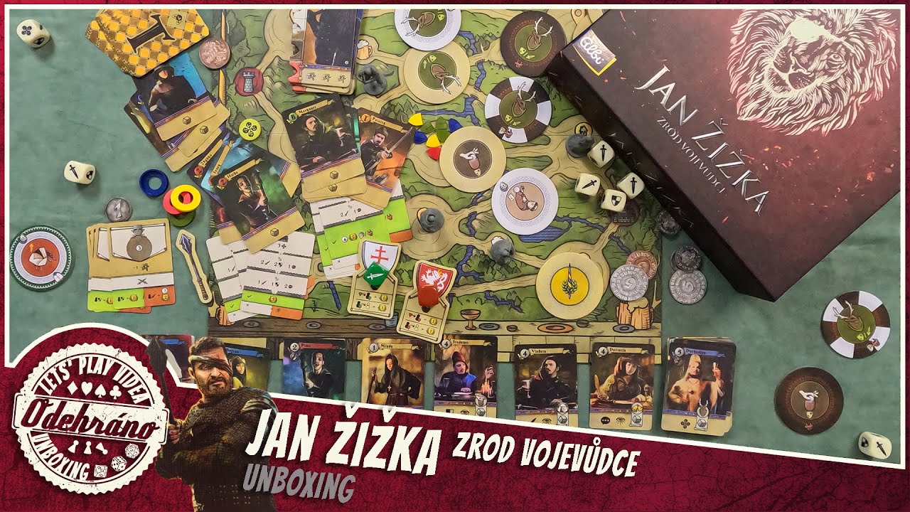 ODEHRÁNO - Jan Žižka: Zrod vojevůdce [UNBOXING + PŘEDSTAVENÍ]
