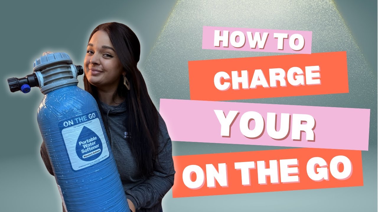 How to Charge an On The Go Portable Water Softener
