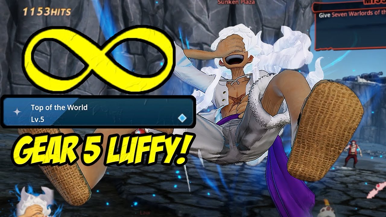 INFINITE GEAR 5 ЛУФФИ ПОЛУЧИЛИ УСИЛЕНИЕ! ONE PIECE PIRATE WARRIORS 4 DLC|ЛУФФИ|GEAR 5|