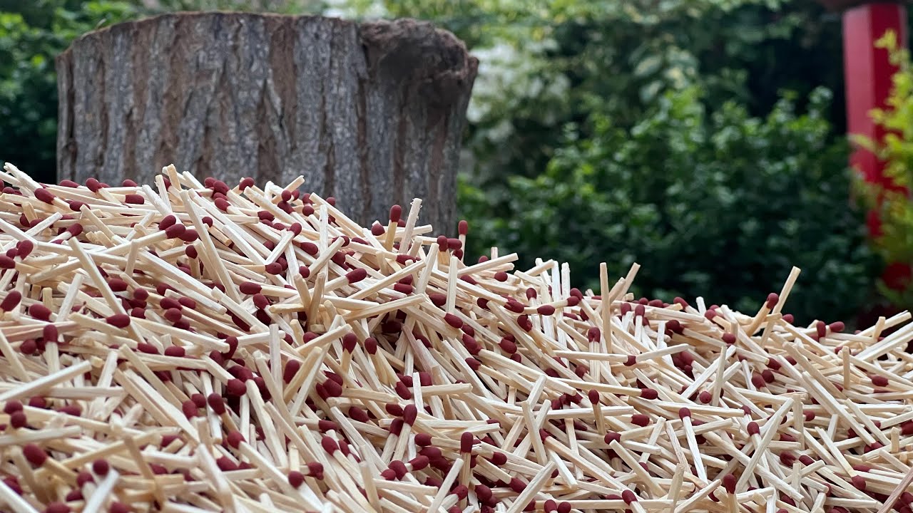 Discover the Art of Matchstick Manufacturing in [Asian Country]