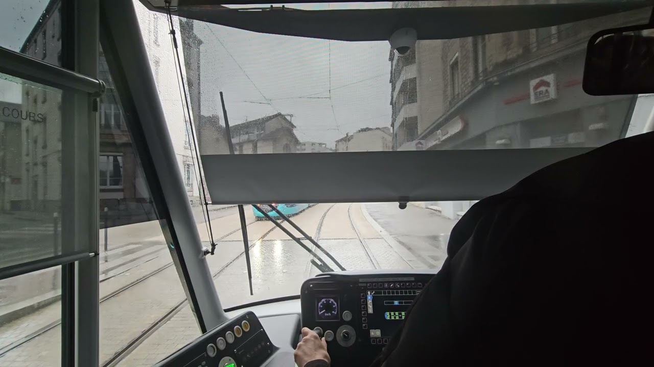 Trajet dans la 901 de Parc Micaud à gare viotte 