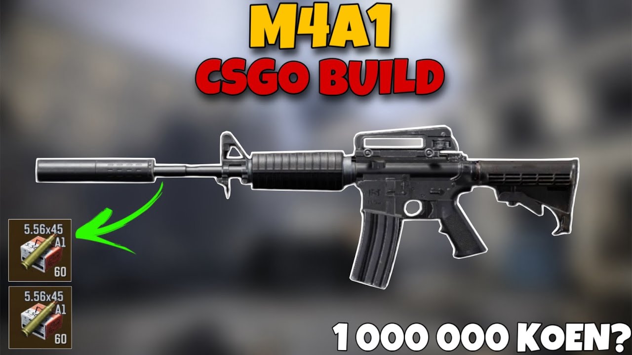 M4A1 CHEAP CSGO BUILD IN ARENA BREAKOUT
