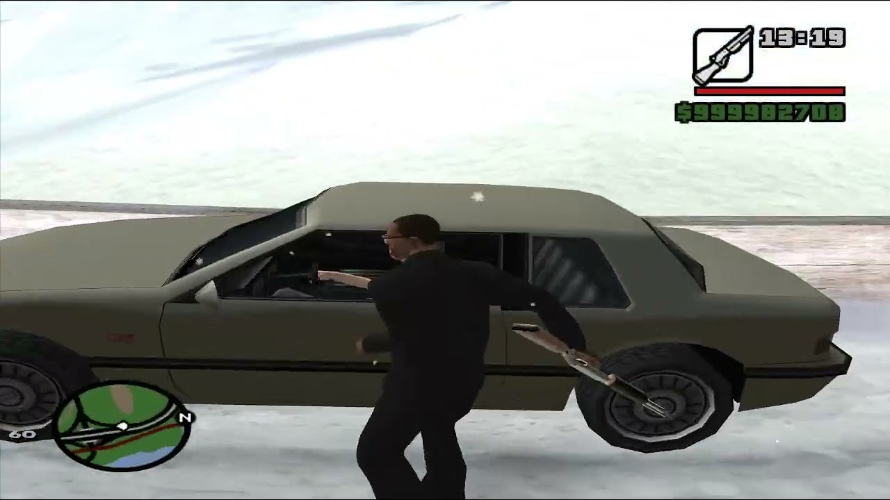 What would it be like to see CJ in snow