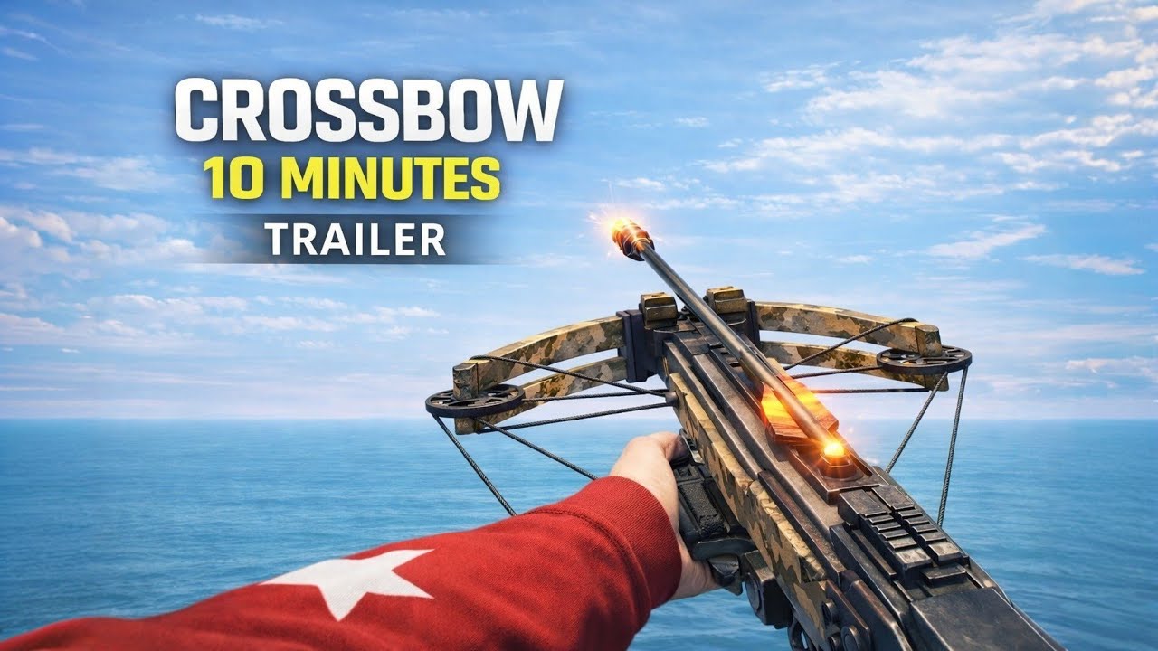 TACTICAL CROSSBOW 🔥 10 Minutes Continuous Fire | PUBG Mobile ASMR | TRAILER