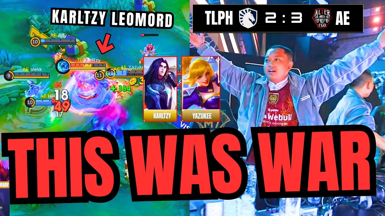 THIS WAS WAR 🔥 Alter Ego vs Liquid PH | M7 Lower Bracket SemiFinal