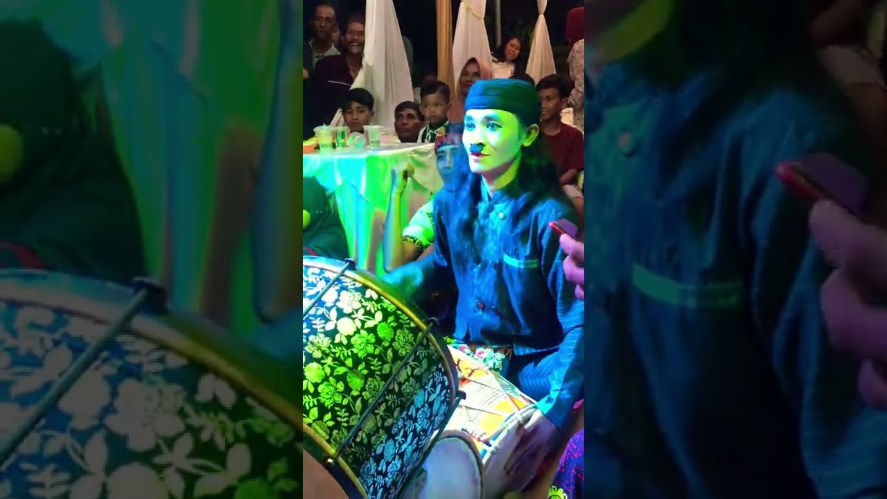 PAK KENTUS PELANGI BERAKSI KEPLAKAN KENDANG SEAMPAT