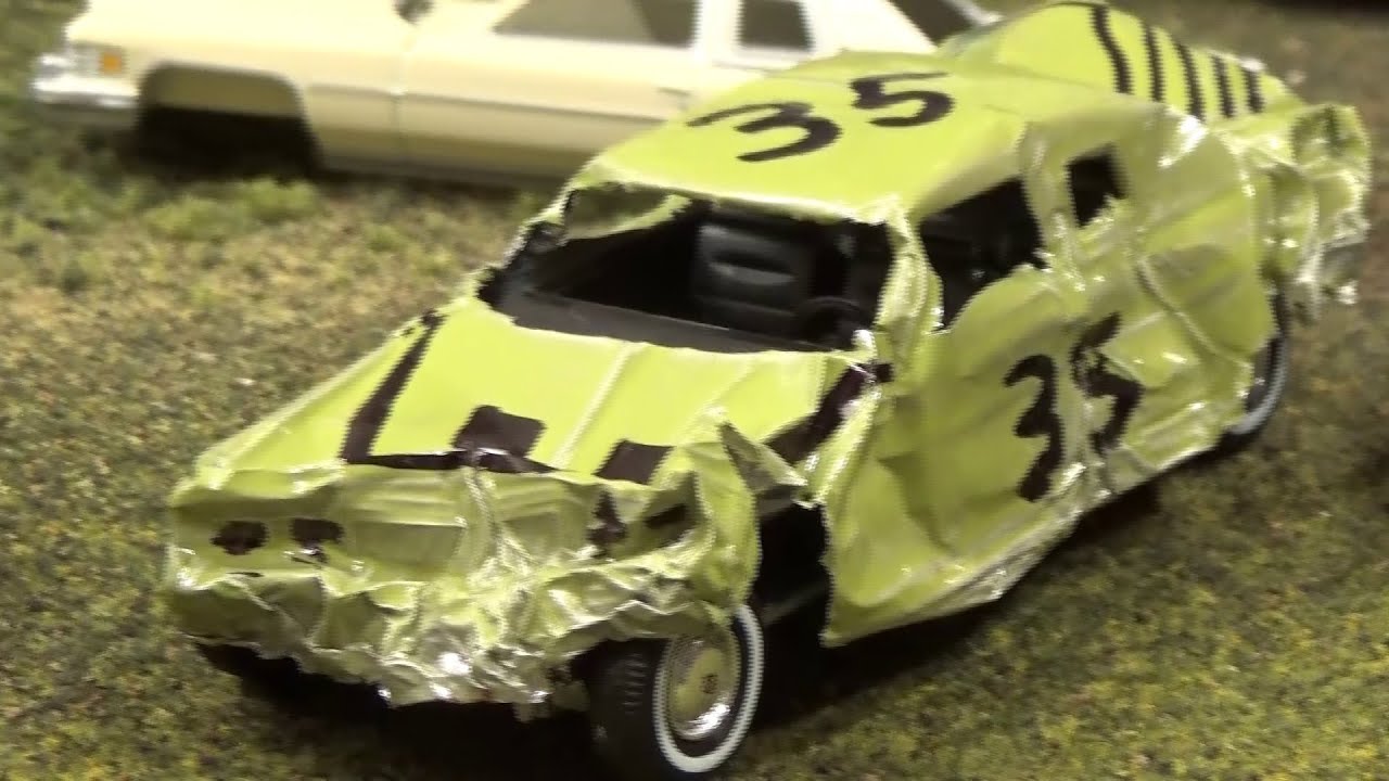 The Making of -  Stop Motion Hot Wheels Demo Derby