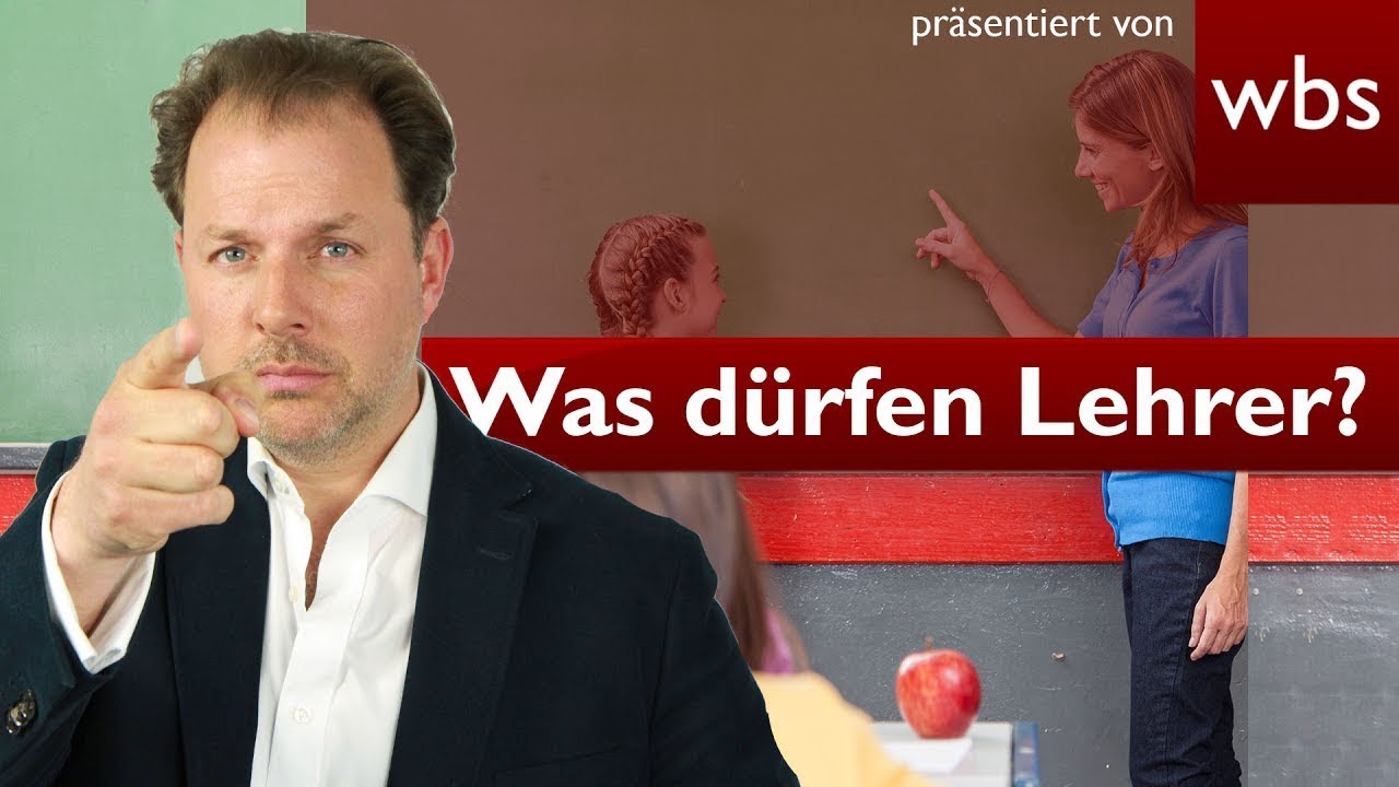 20 Dinge, die Lehrer NICHT dürfen (aber trotzdem machen)! | Rechtsanwalt Christian Solmecke