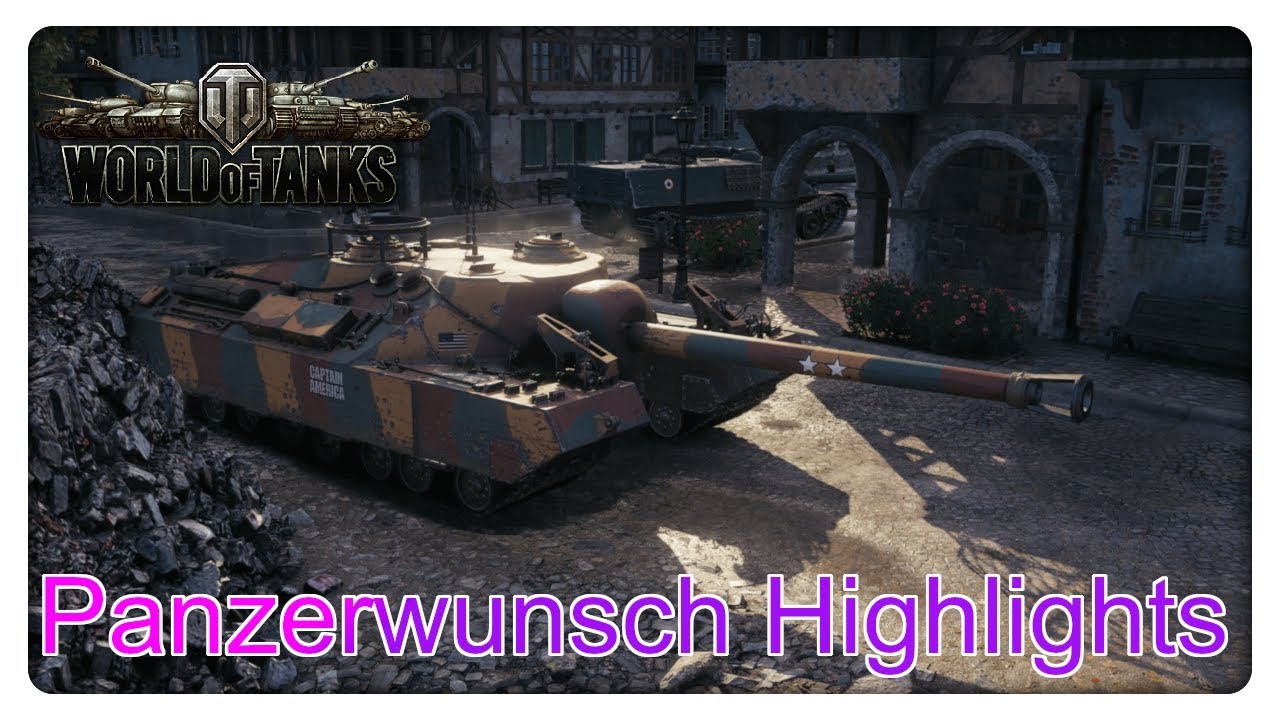 Panzerwunsch Highlights [World of Tanks - Gameplay - Deutsch]