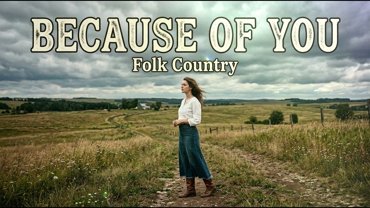 BECAUSE OF YOU - KELLY CLARKSON || BEST FOLK COUNTRY VERSION