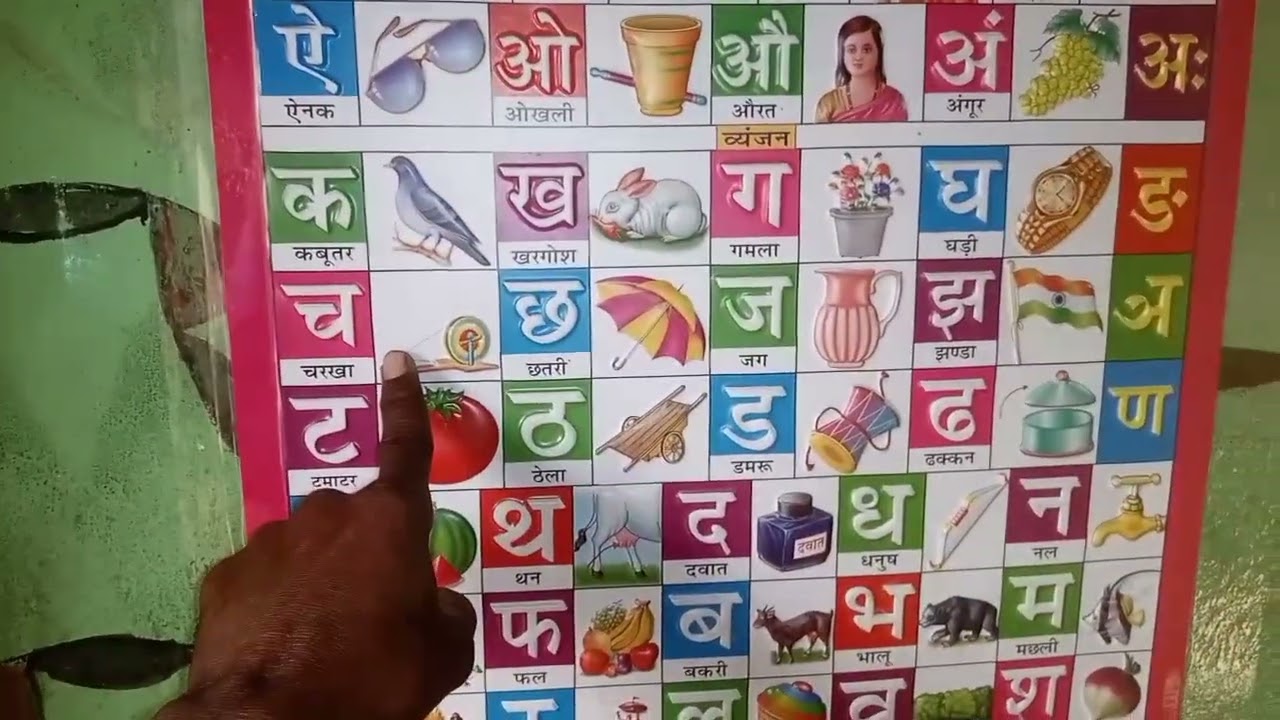 अ आ इ ई A se anar aa se aam |क से कबुतर ,Ka Se Kabutar | हिंदी वर्णमाला | gyan attraction 