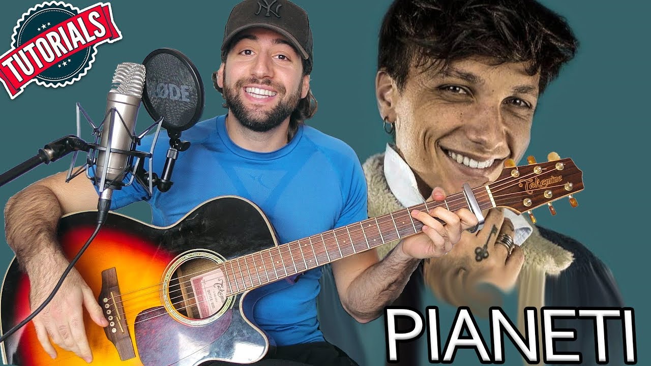 Tutorial Chitarra 🎸 Pianeti - Ultimo (Accordi e Ritmo Facili)